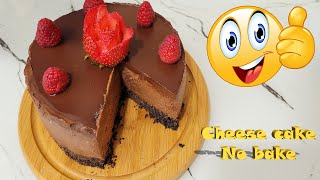 Chokolate cheese cake no bake