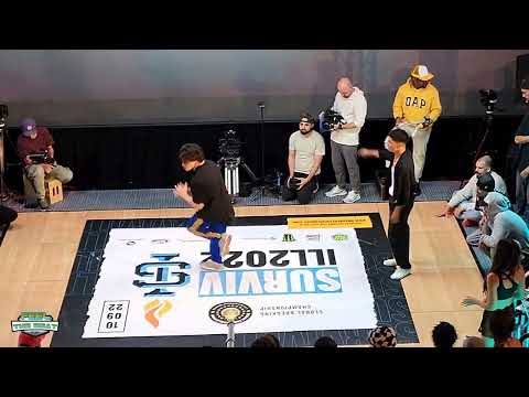 KASTRITO VS SAINT IZMAEL//SURVIV ILL 2022 BY BREAK FREE// 1 VS 1 TOP 8