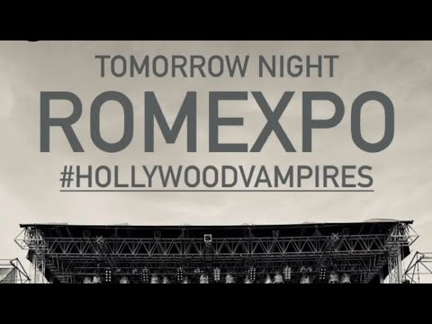 Thumbnail for Tomorrow starts the Hollywood Vampires European Tour....first stage Romania by Mani