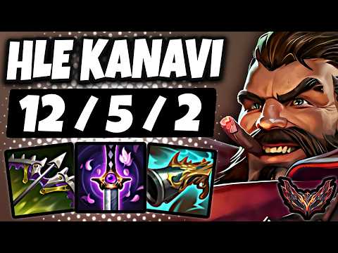 HLE Kanavi Graves vs Nidalee [ Jungle ] Patch 26.5 Korea Grandmaster