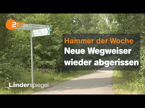 Behördenstreit um Radweg | Hammer der Woche vom 07.08.21 | ZDF