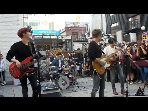 180928 - The rose Busking in Hongdae - Candy