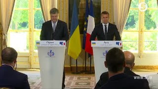 Зустріч Порошенка і Макрона: заяви щодо Донбасу // Велика політика - 01.07.17