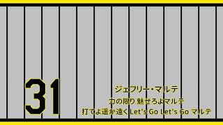 2022阪神タイガース応援歌メドレー(開幕版)【MIDI】