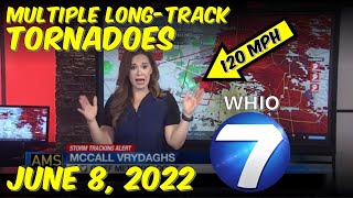 June 8, 2022 Multiple Long-Track Tornadoes - WHIO Weather Coverage