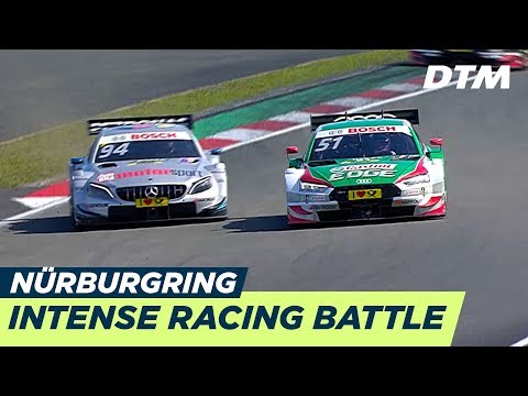 Duell auf dem Ring - Pascal Wehrlein vs Nico Müller - DTM Nürburgring 2018