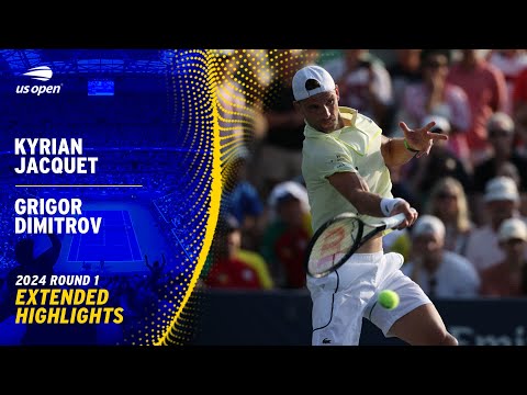 Kyrian Jacquet vs. Grigor Dimitrov Extended Highlights | 2024 US Open Round 1