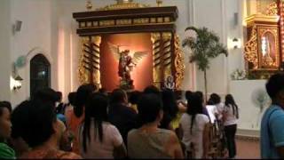 preview picture of video 'Camiling,Tarlac Easter Sunday Mass  St. Michael Parish Church April.4.2010'