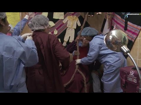 Reportage / La révolution de l'accouchement vertical au Pérou