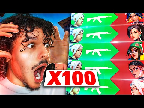 Is it possible to get 100 kills in a Team Deathmatch on VALORANT?