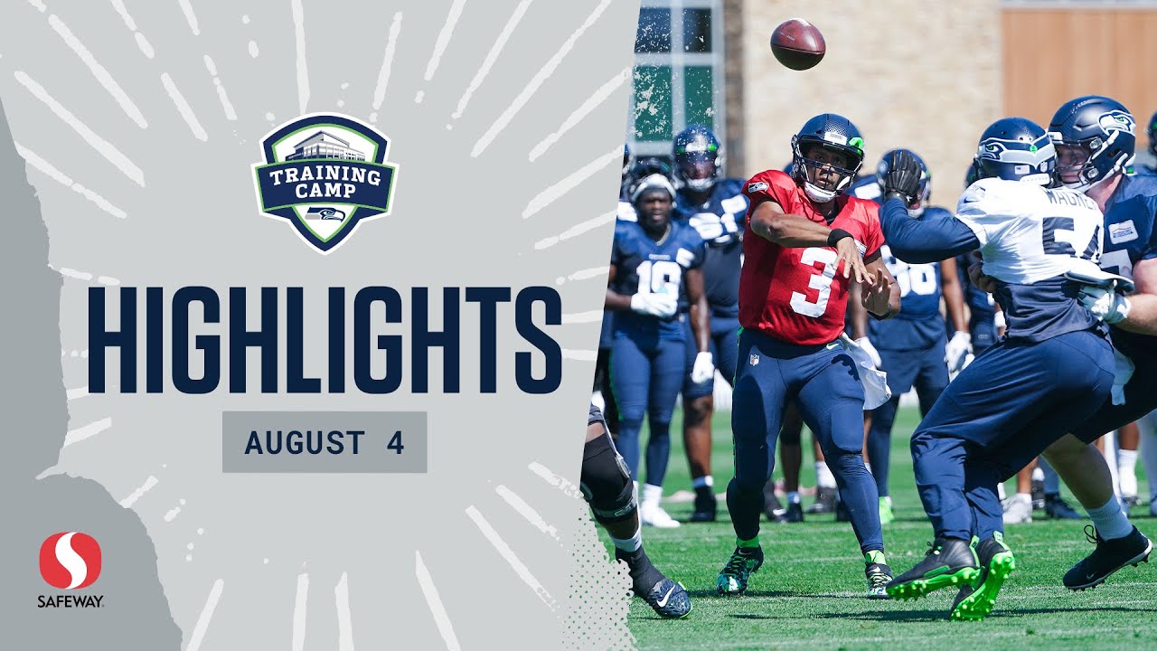 2021 Seahawks Training Camp Highlights | August 4