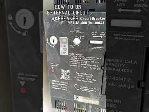How to "ON" External Circuit Breaker MF1-M-400