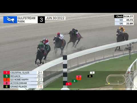 Gulfstream Park June 30, 2022 Race 3
