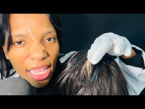 ASMR XHOSA GUM IN YOUR HAIR 