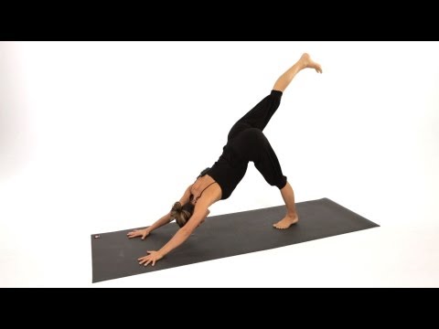 How to Do a Downward Dog Leg Lift | Yoga