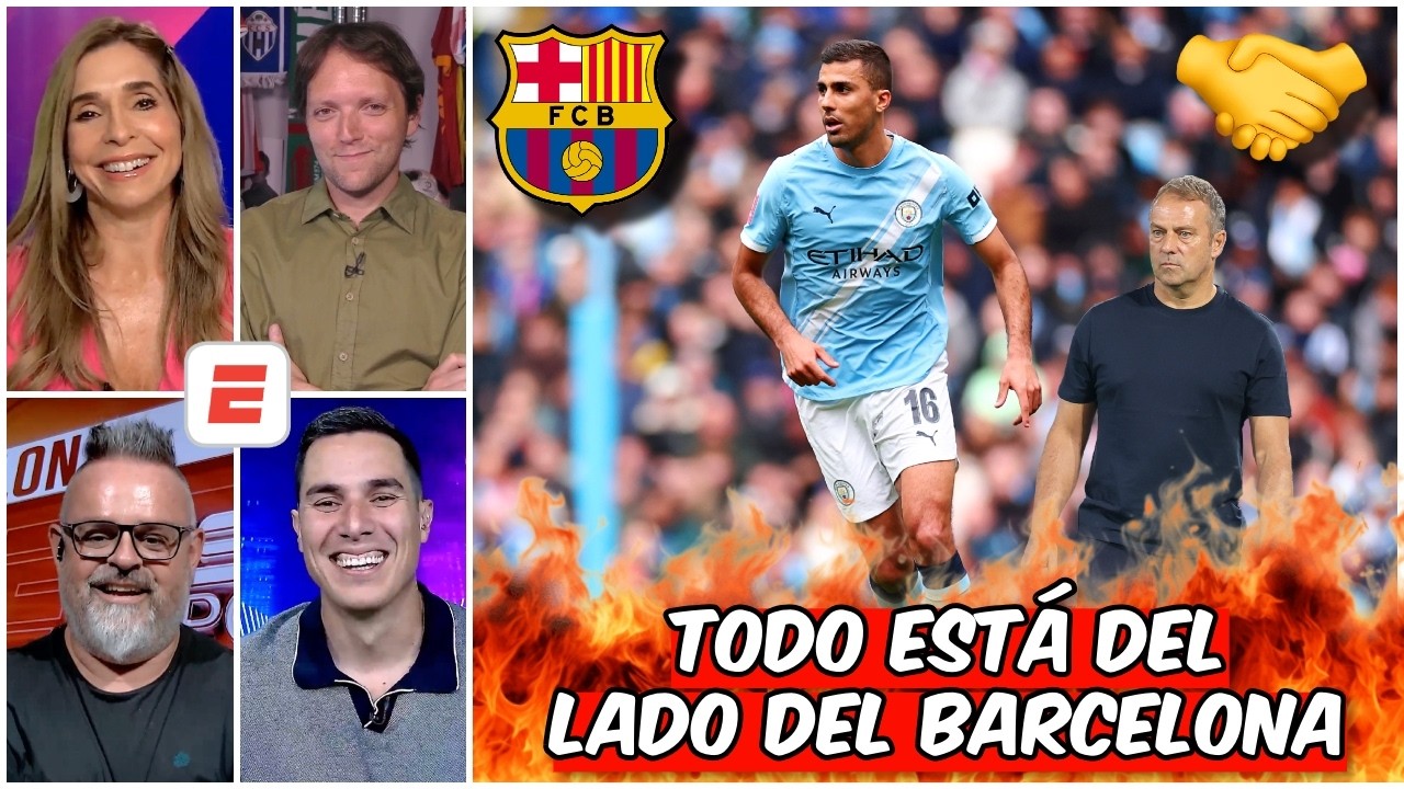RODRI terminará siendo JUGADOR del BARCELONA y SEGUIRÁ TRIUNFANDO bajo HANSI FLICK | Exclusivos
