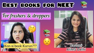 BEST books for NEET, BOOK REVIEW, RASHMI AIIMS DELHI