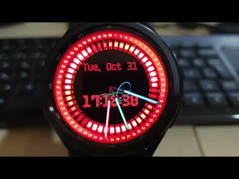 ANIMATED LED SABERS WATCH FACE