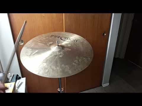Impression 22” Jazz Ride Cymbal - Paper Thin - Made in Istanbul, Turkey image 7