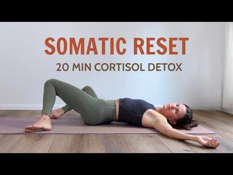 20-Min Somatic Yoga Flow — Cortisol Detox & Stress Reset