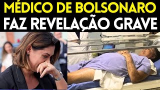 NÃO FOI QUEDA DA CAMA... VEJA O QUE ACONTECEU COM BOLSONARO NA PF - MICHELLE BOLSONARO ENTREVISTA