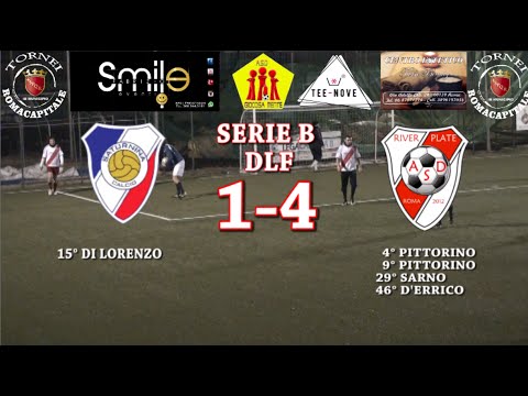 TORNEI ROMA CAPITALE - Ca8 - Serie B DLF - 11° Giornata - SANSATURNINA - P.M. RIVER PLATE 1 - 4