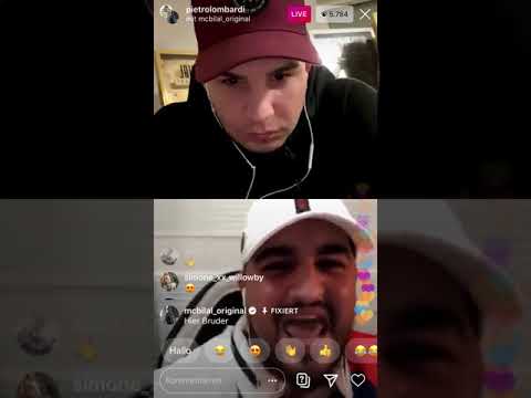 Pietro Lombardi & Mc Bilal - Live auf Instagram