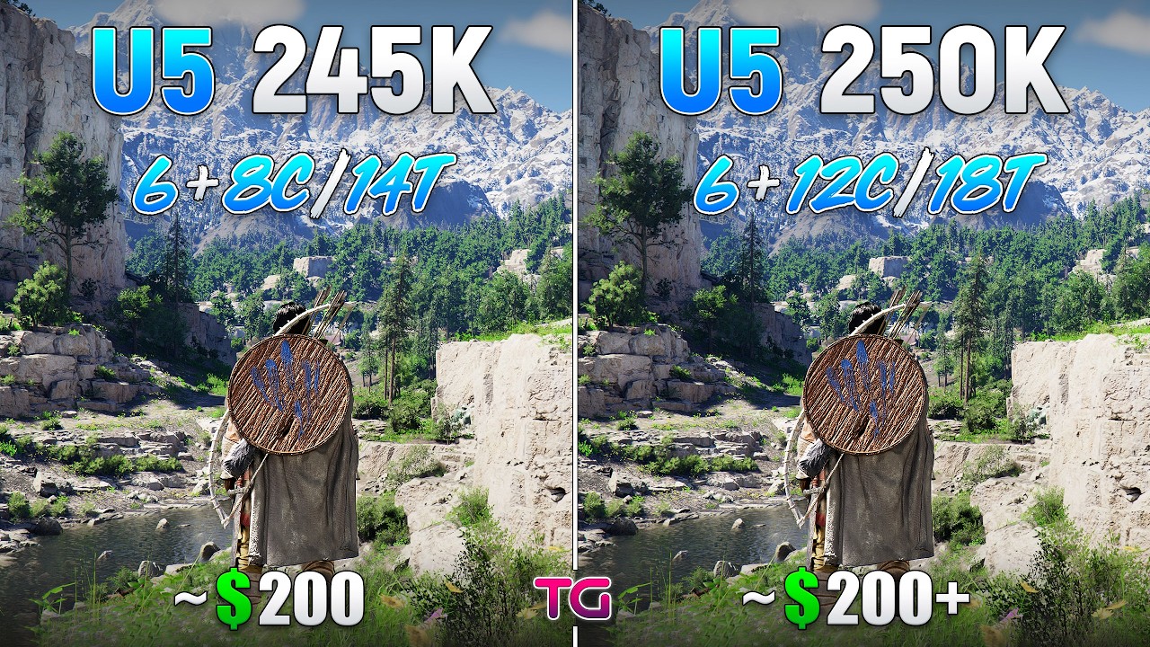 Ultra 5 250K Plus vs Ultra 5 245K - Test in 11 Games