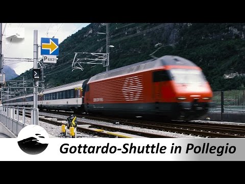 Gottardo-Shuttle in Pollegio
