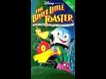 Opening To The Brave Little Toaster 1991 VHS Vertical Sticker Label Copy