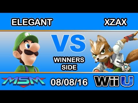 MSM 61 - eM | Elegant (Luigi) Vs. NME | Xzax (Fox) Winners Side - Smash Wii U