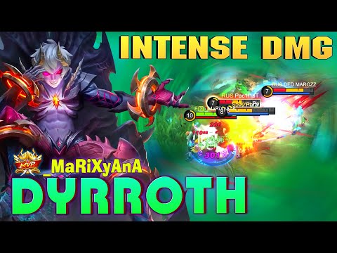 Dyrroth Perfect MVP ! Top 2 GLobal Dyrroth by  MaRiXyAnA ~ MLBB
