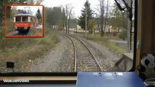preview picture of video 'Oberweißbacher Bergbahn; Flachstrecke (Cursdorf-Lichtenhain)'