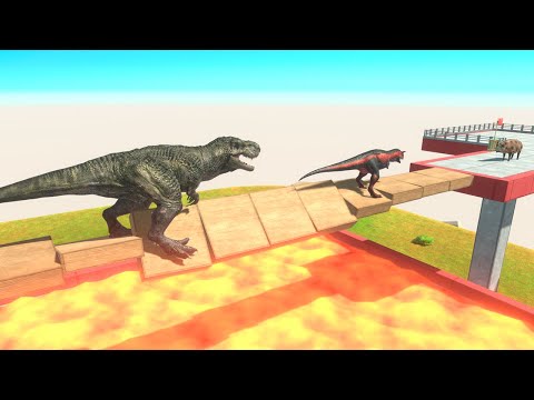 Don't Fall into the Lava Pool - Animal Revolt Battle Simulator