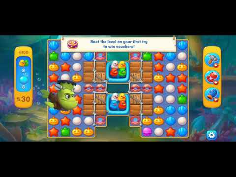 Fishdom Gameplay | Level 6100 | Climbing up the League | Unlimited lives gained