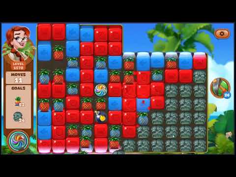 Lost Island Blast Adventure Level 1578 - NO BOOSTERS 🏝️ | SKILLGAMING ✔️