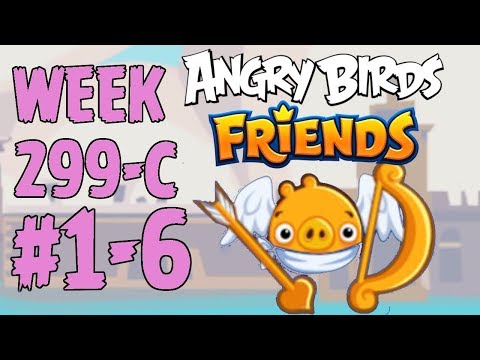 Angry Birds Friends 🐤 🐦 - Cupigs in Venice Tournament 💚 Week 299-C Level 1-6
