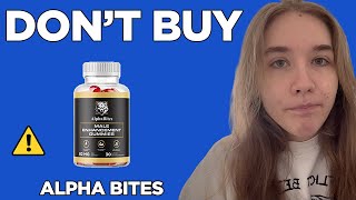 ALPHA BITES ((❌SIDE EFFECTS?❌)) IMPROVES PERFORMANCE? ALPHA BITES REVIEWS - IS ALPHA BITES RELIABLE?