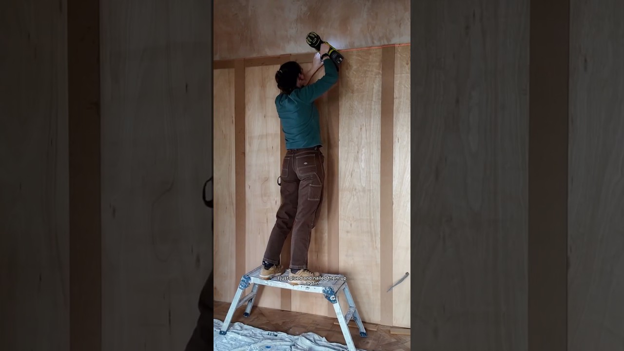 Living room 🛋️ pt. 6 FINALLY finished the panelling