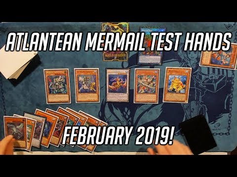 Yu-Gi-Oh! Atlantean Mermail (Sekka Build) Test Hands! (February 2019)