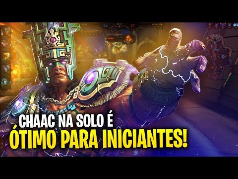 SMITE | Como jogar com o CHAAC na solo lane! [SMITE PT-BR]