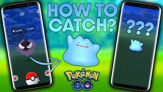 HOW TO CATCH *SHINY DITTO* IN THE WILD in POKEMON GO