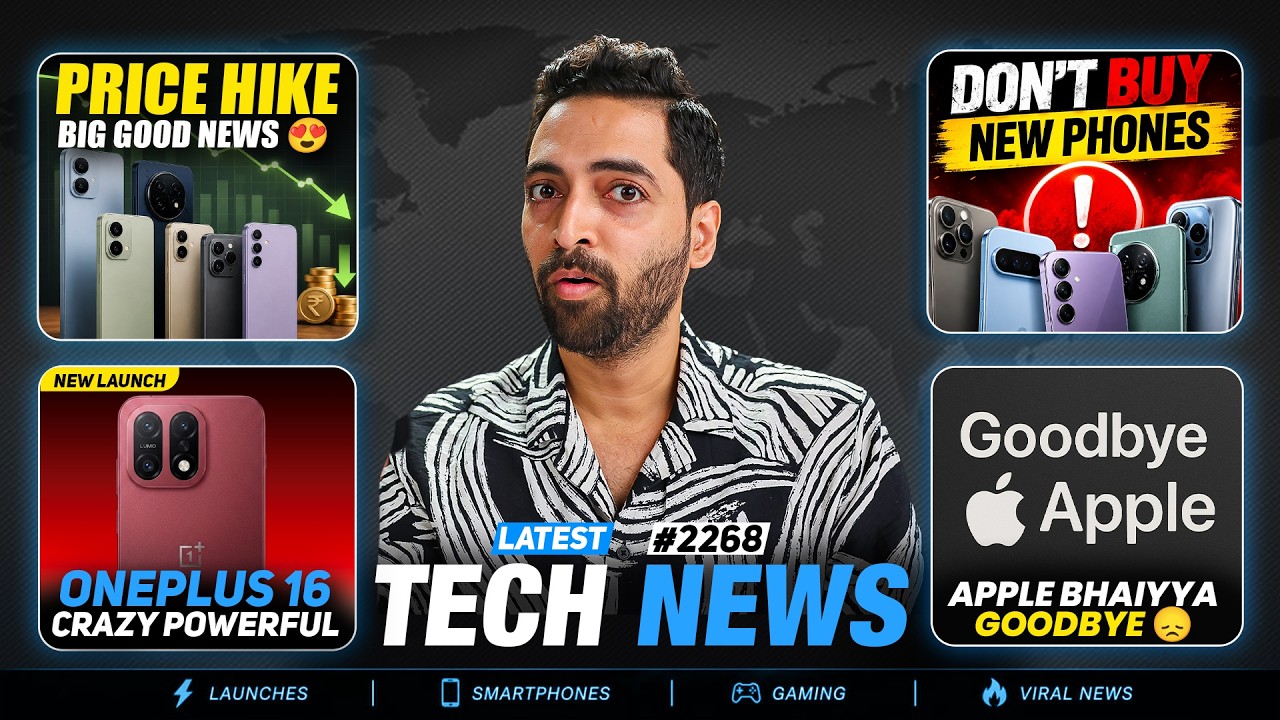 Price Hike Big Good News😍,Don't Buy New Phones🫡,1.4nm Chip,OnePlus16,Coolpad Comeback,AppleGoodbye
