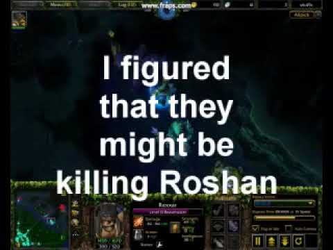 DotA Allstars - Pro PotM arrow Killsteal Roshan