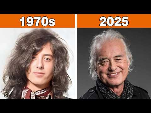 55+ Men Rock Stars of the 1970s to 1990s: Then and Now!