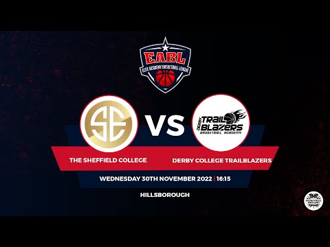 EABL: The Sheffield College v Derby Trailblazers - 30.11.22