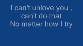 Unlove You with lyrics