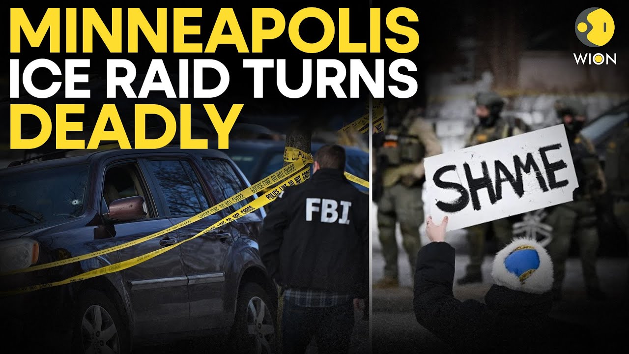 Minneapolis Ice Shooting LIVE: Woman in Minnesota Fatally Shot by Ice Agent During Raid | WION