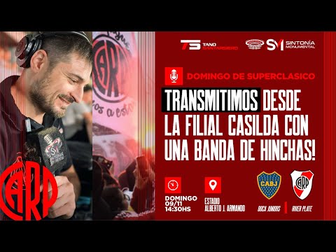 RIVER PLATE VS BOCA JRS - NARRACION EN VIVO -  TORNEO CLAUSURA - FECHA 15