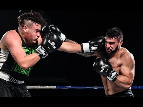 PERFECT BODY vs Boxer! Ryan Cussack vs Nicholas Cotton - Hardknocks 7 @ Onehunga 30Jun18